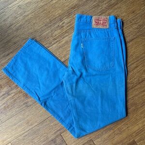 Men’s Levi's Retro Blue Denim Pants